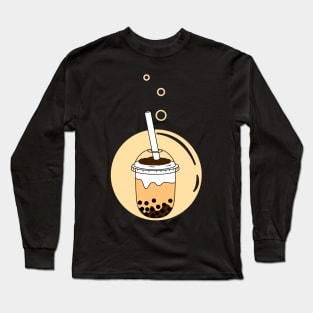 Brown Sugar Bubble Tea Long Sleeve T-Shirt
